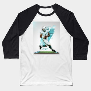 Tua Tagovailoa Miami Sports Art Baseball T-Shirt